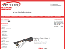 Tablet Screenshot of dan-tackel.com